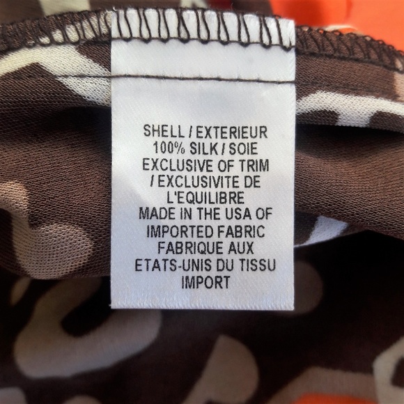 SiLK Milly Knit Dress Fit Flare Plunging V Neck Mod Bamboo O Ring Side Zip USA P - Picture 8 of 8